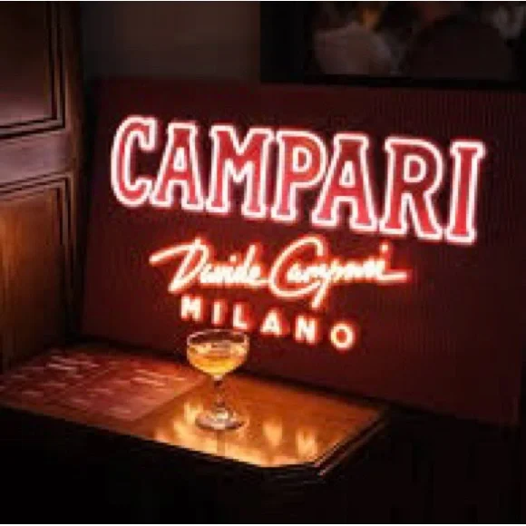 Campari Milano LED Neon-Style Sign - Picture 3 of 10
